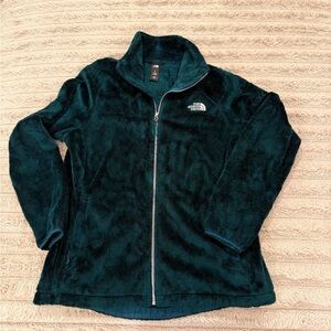 The North Face Forest Green Fleece Jacket size Large